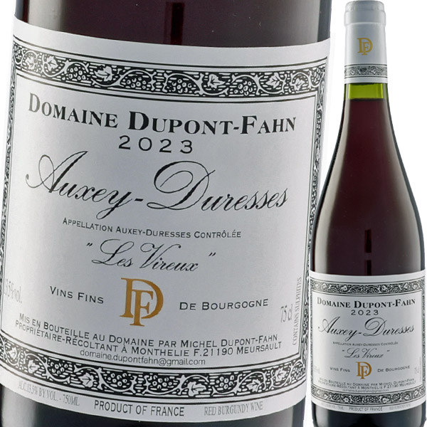 ドメーヌ・ミッシェル・デュポン・ファン・オークセイ・デュレス・レ・ヴィルー 2023