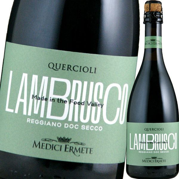 メディチ・エルメーテ・クエルチオーリ・レッジアーノ・ ランブルスコ・セッコ NV
