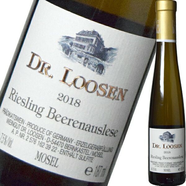 【187ml・オリジナル箱入り】ドクター・ローゼン・リースリング・ベーレンアウスレーゼ 2018